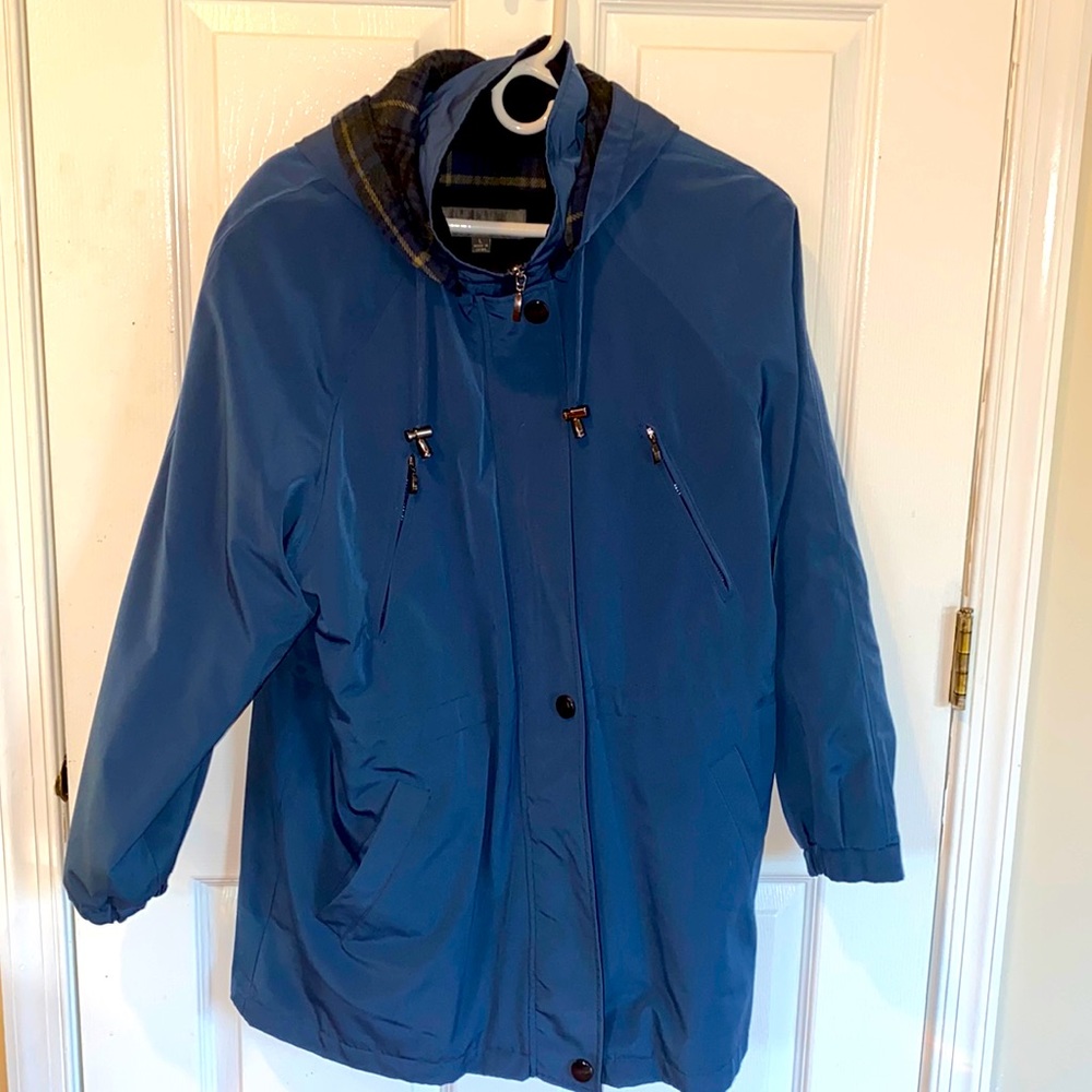 Liz Claiborne Lined All-Weather Coat Size L